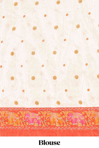 Classic floral ethnic fashion