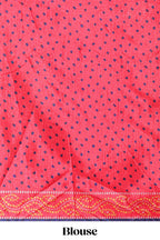Classic pink half saree