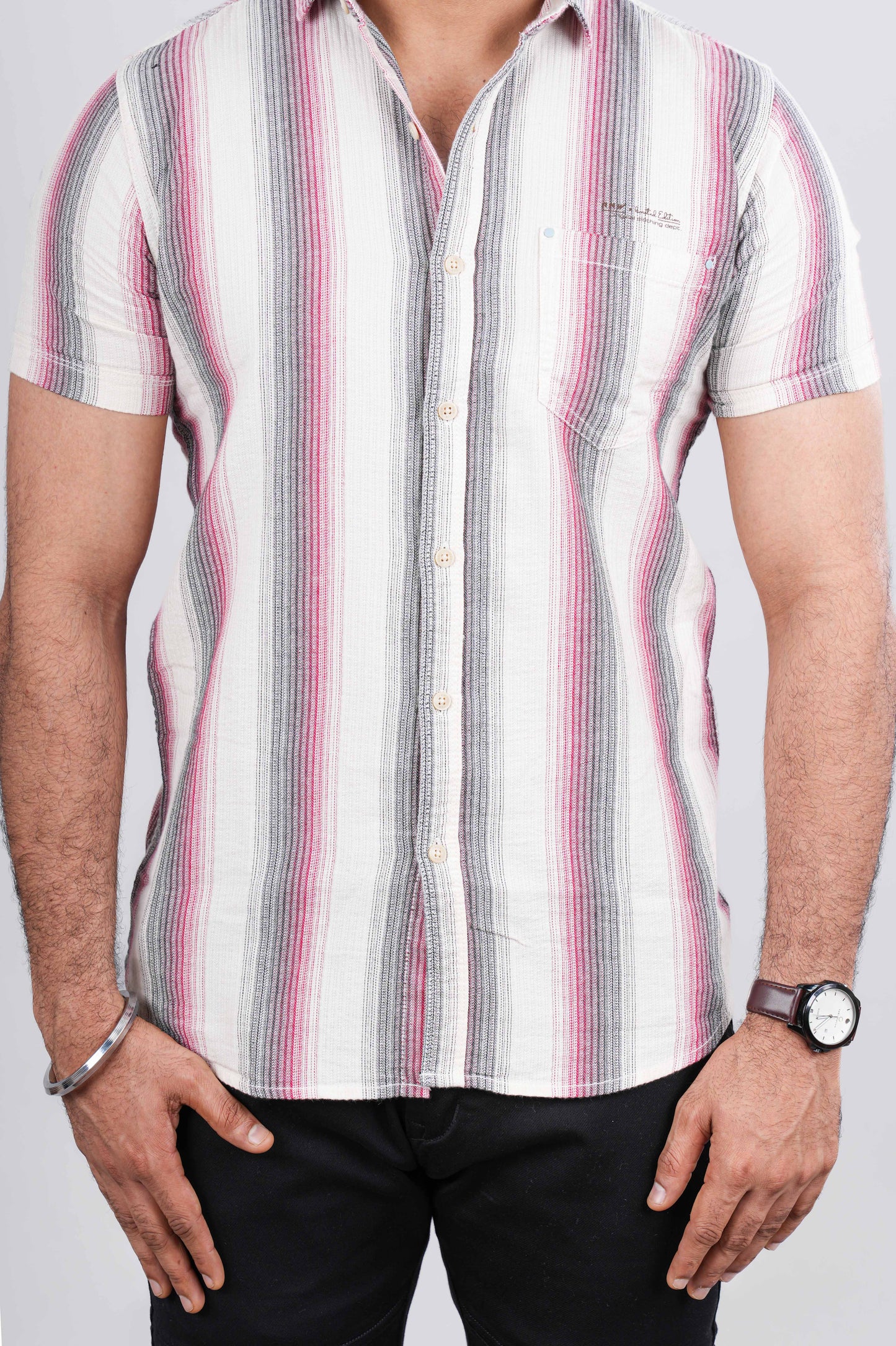 Classic stripe fashion shir