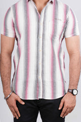 Classic stripe fashion shir