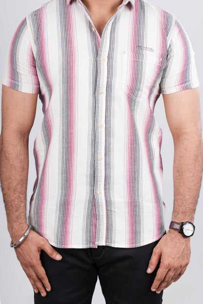 Classic stripe fashion shir
