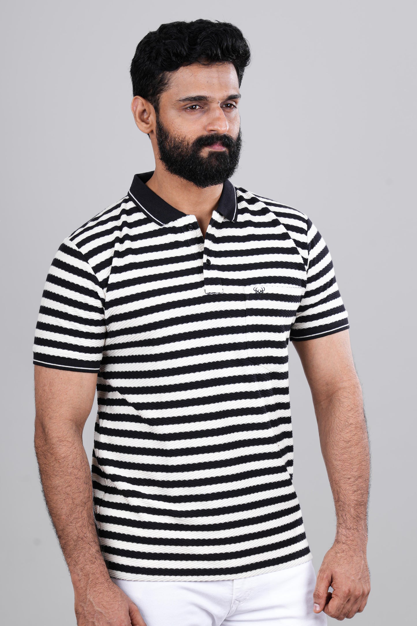 Classic stripe mens tee