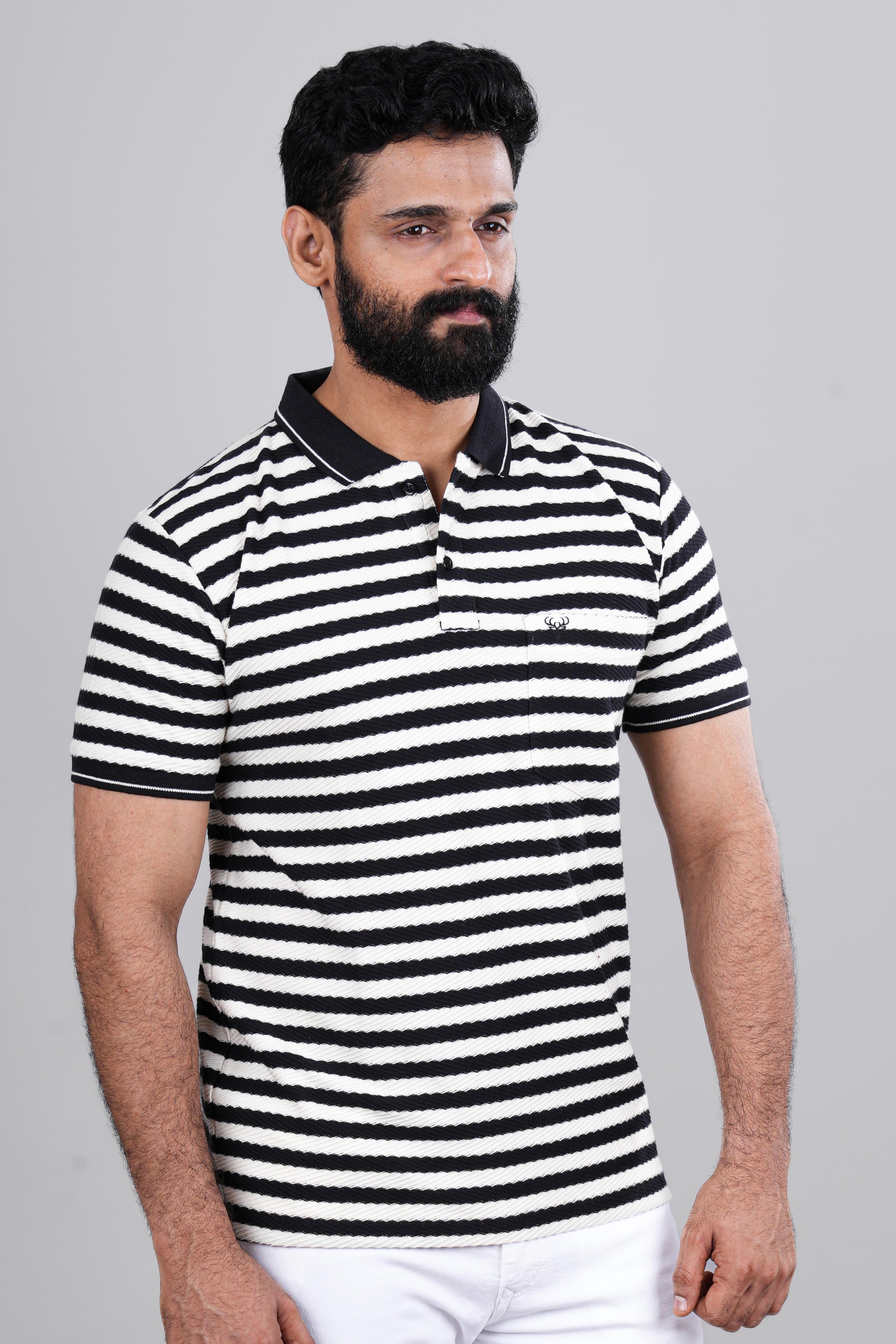 Classic stripe mens tee
