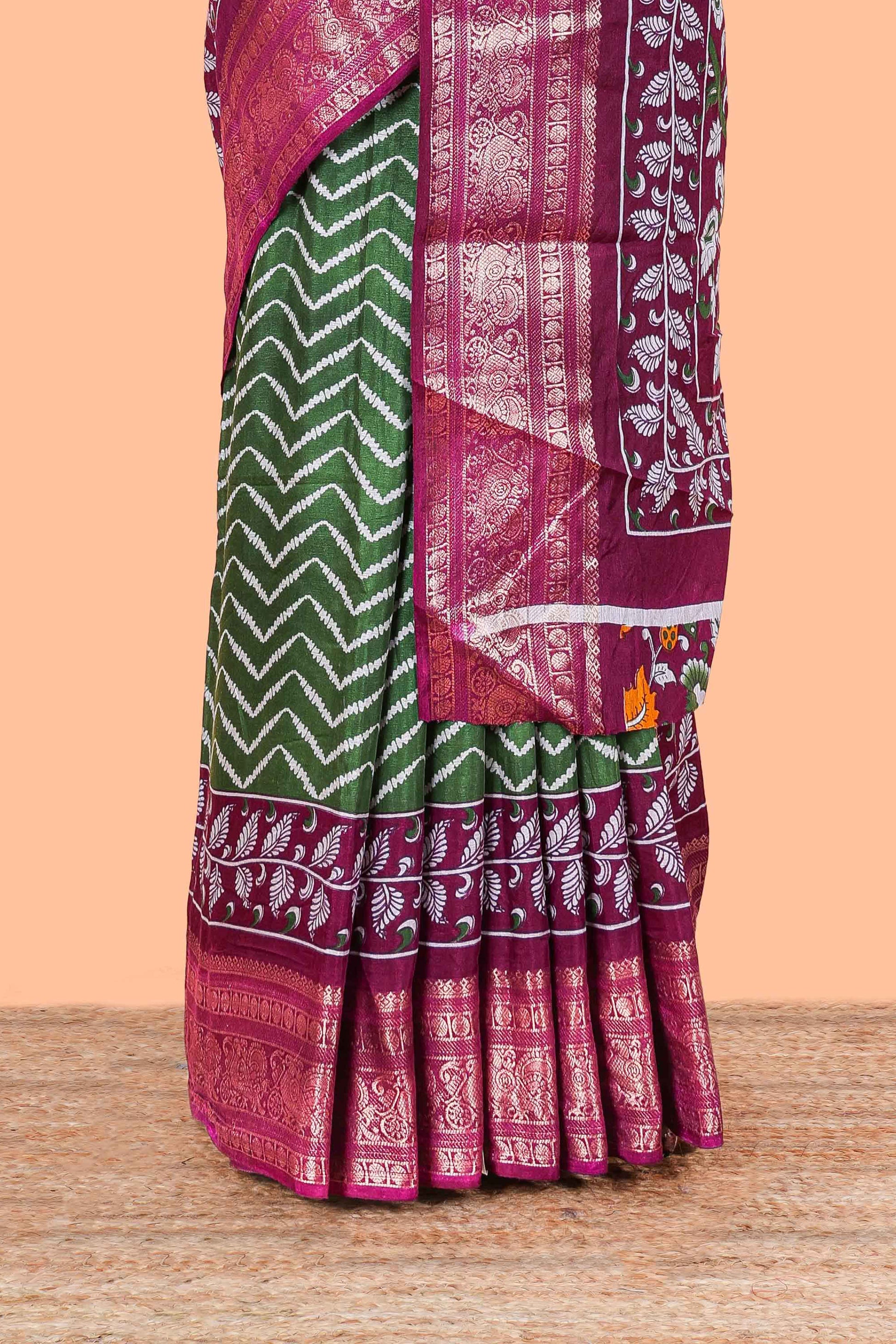 Classic traditional drape