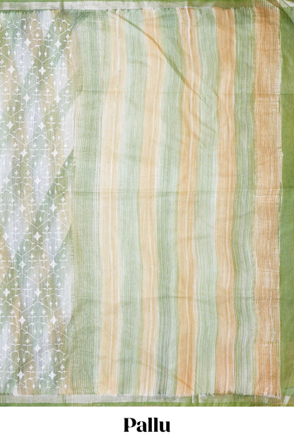 Colorful festive drape