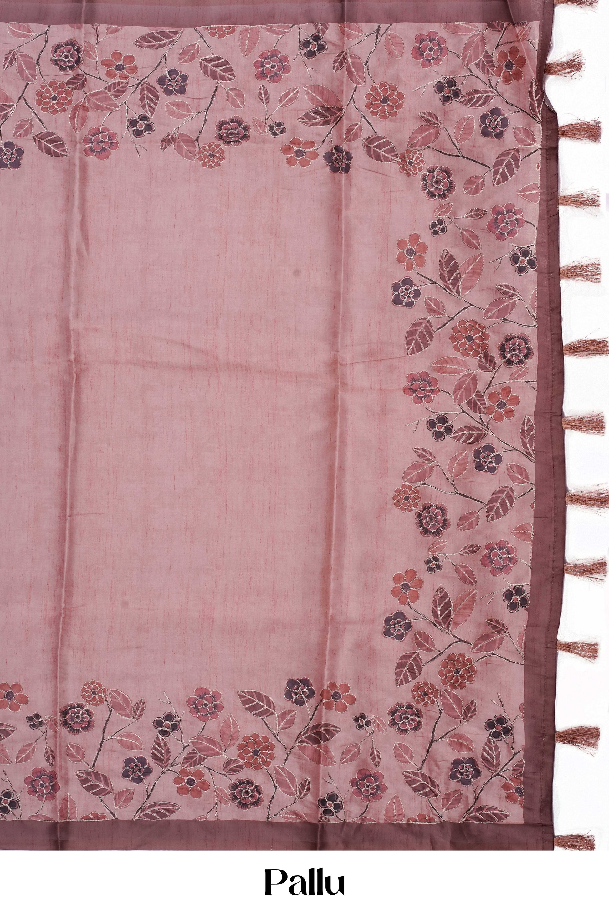 Contemporary elegance pallu