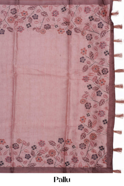 Contemporary elegance pallu