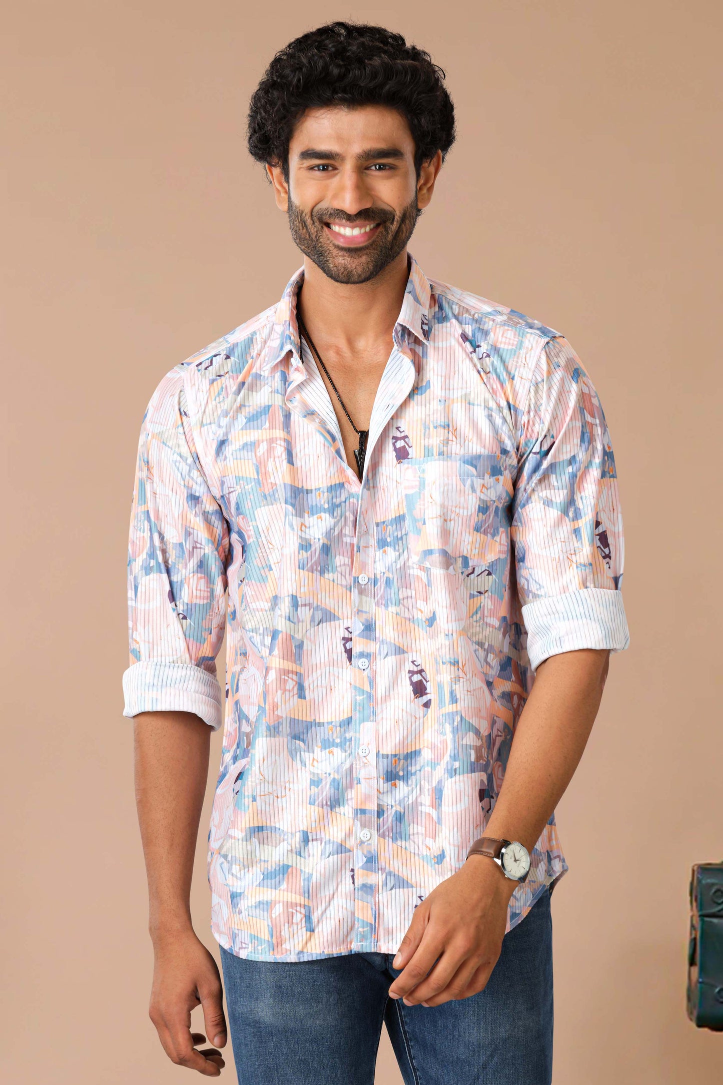 Contemporary printed shirt
