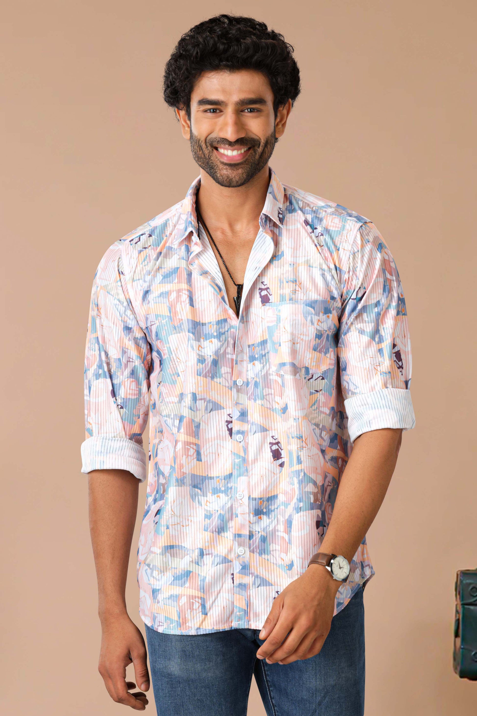 Contemporary printed shirt