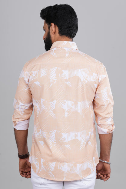 Contemporary yellow fashion shirt