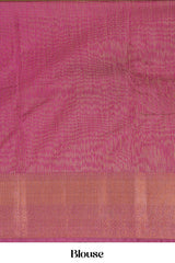  Contrast blouse linen sarees