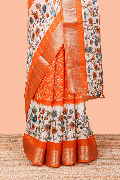 Contrasting blouse pairing