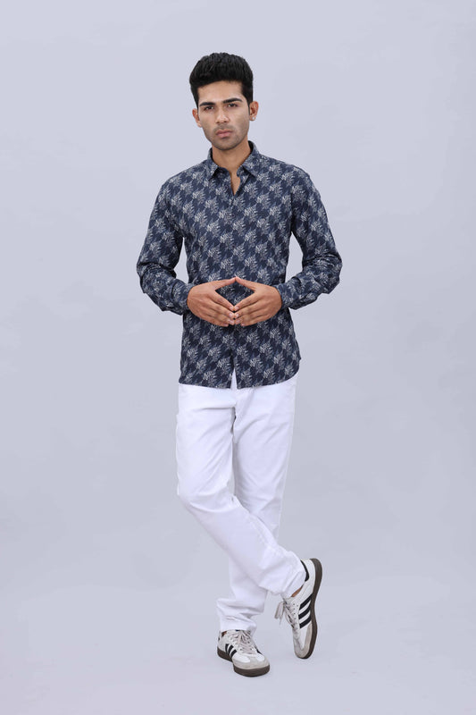 Cotton dobby fashion shirt