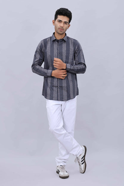 Cotton slim fashion shirt