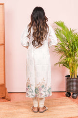 Cream designer salwar set
