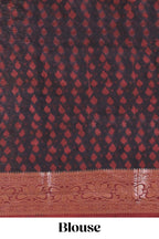 Cream zari border chanderi cotton saree