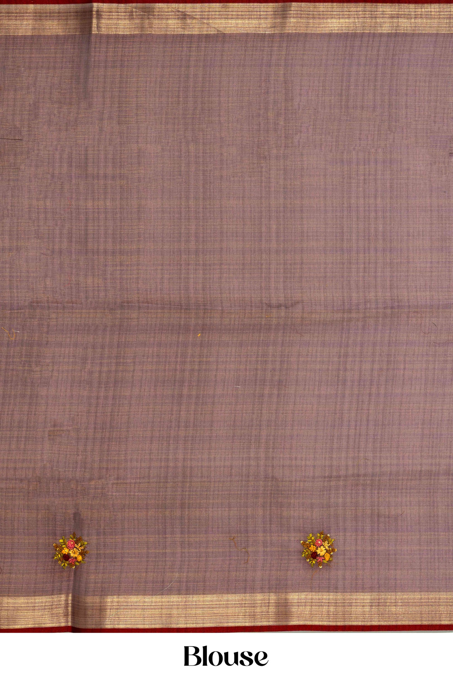 Dark beige linen weave with blouse