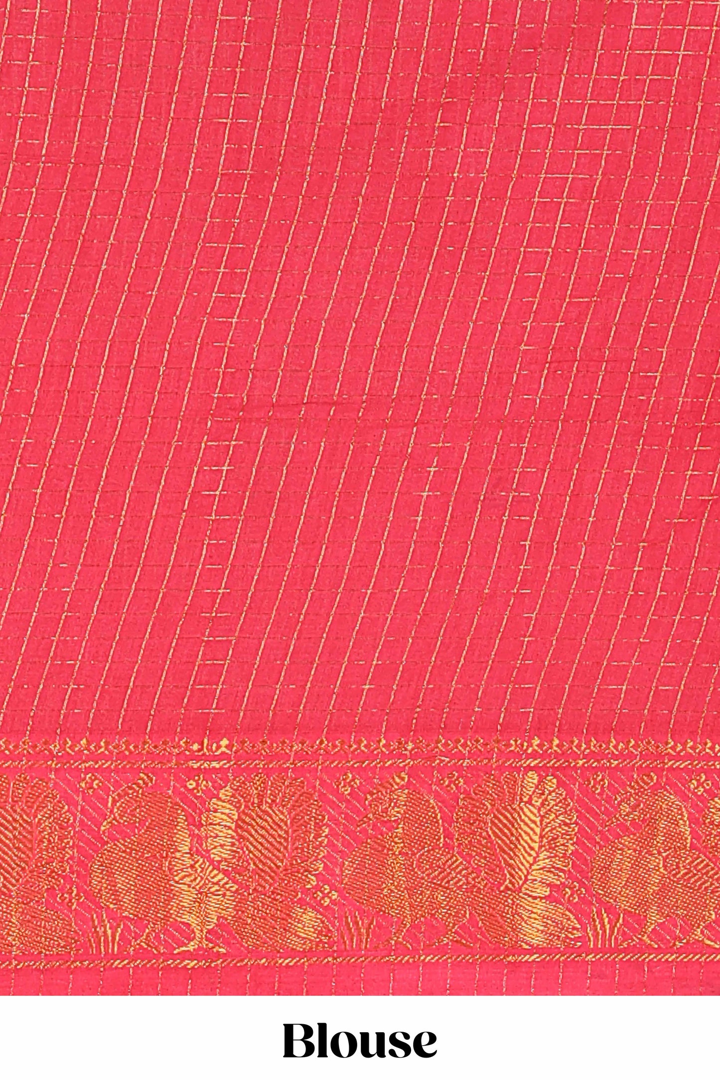 Decorative pallu feature