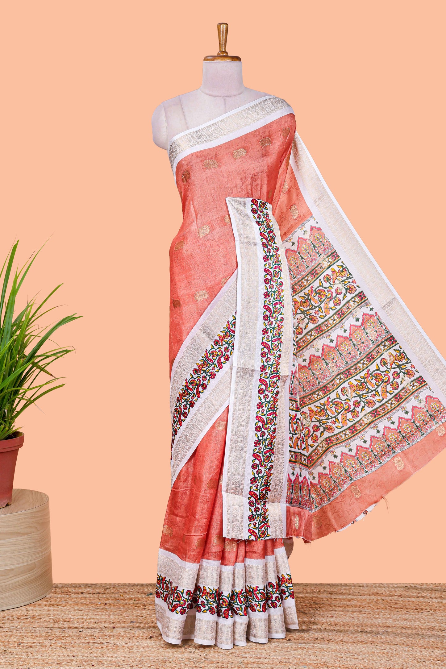 Designer dola silk saree