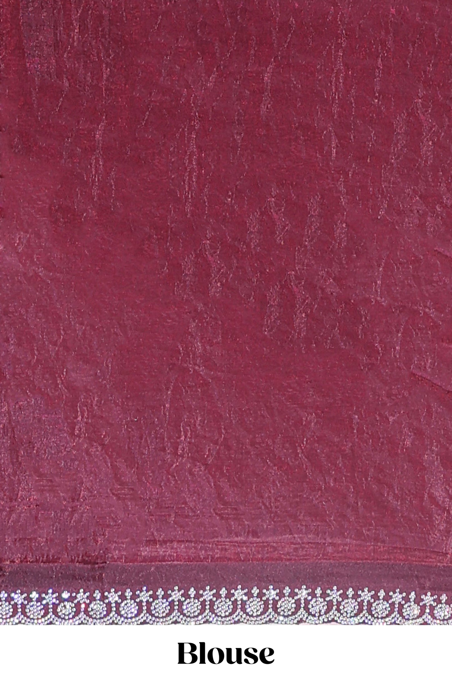 Designer maroon color saree