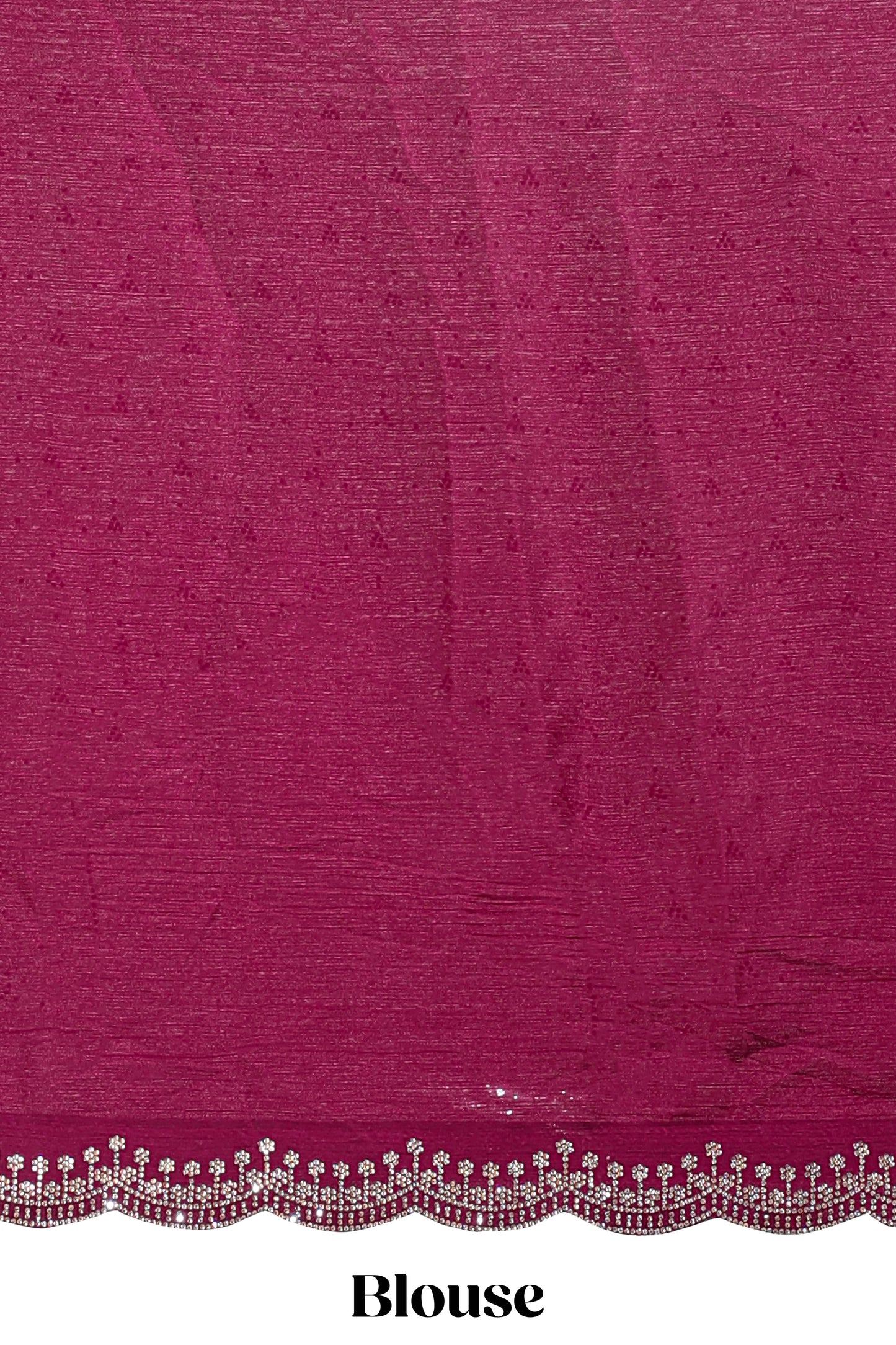 Designer maroon zig zag saree