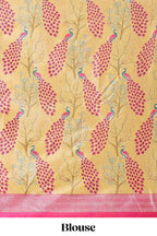 Designer peach ethnic outfit