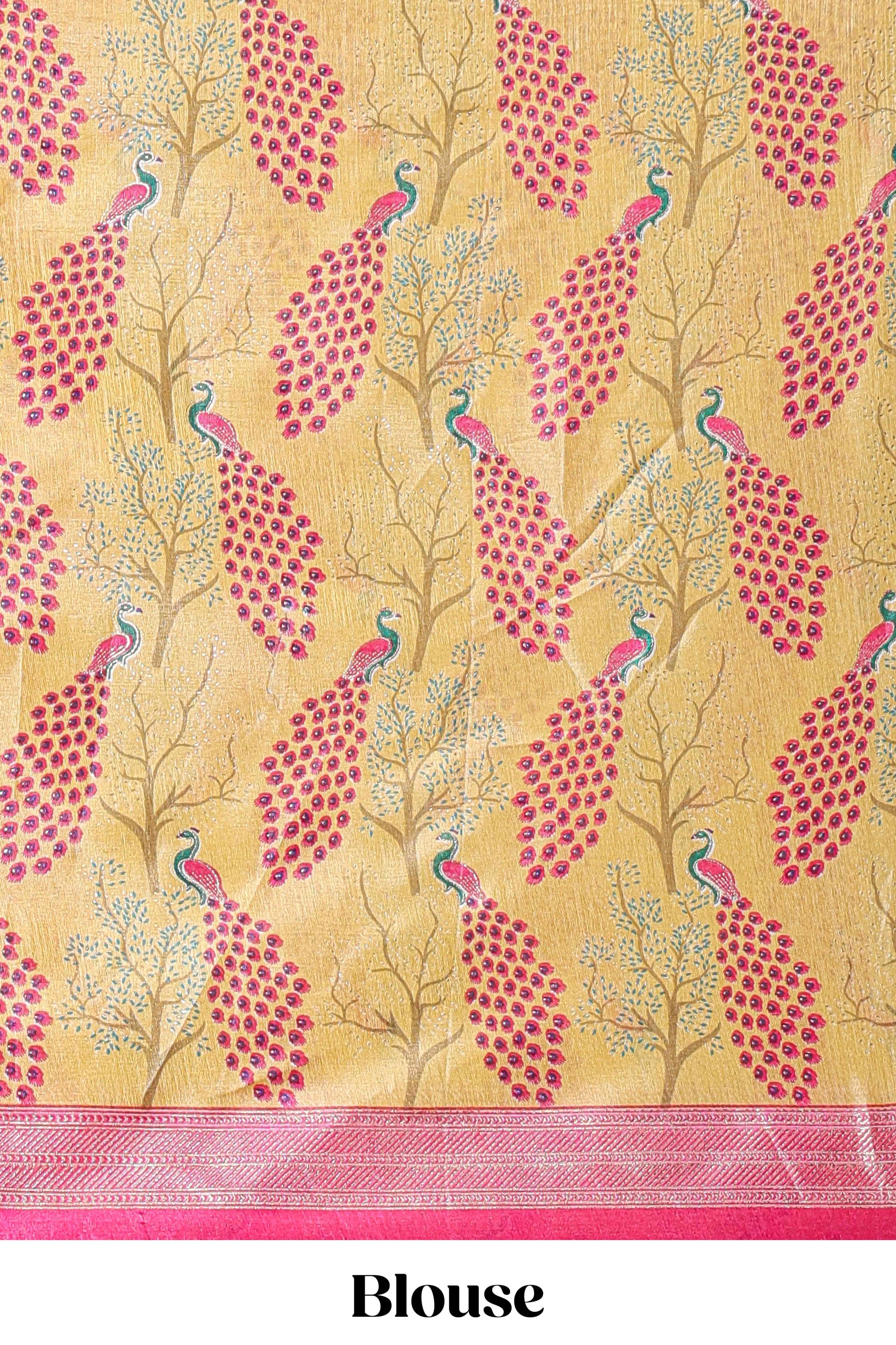 Designer peach ethnic outfit