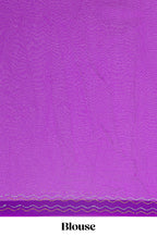 Designer rani pink saree