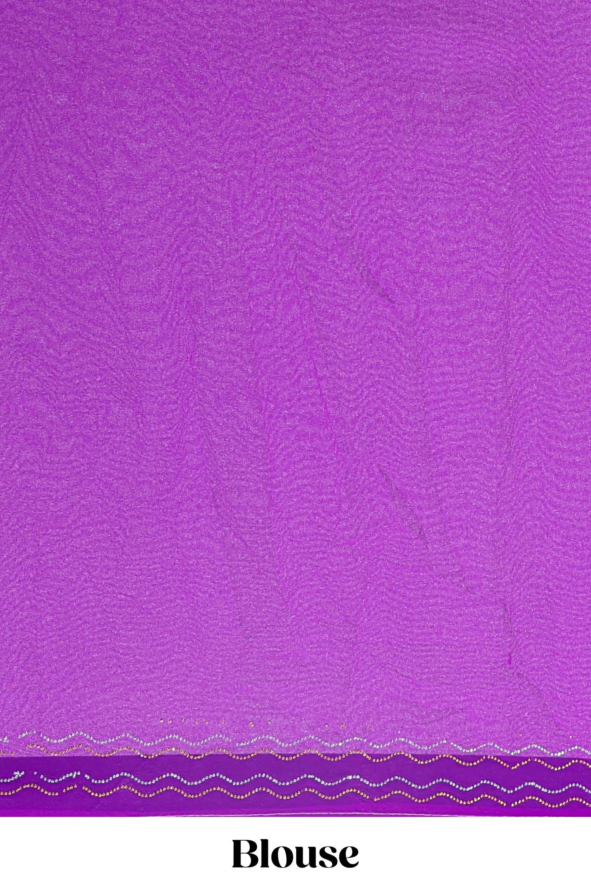 Designer rani pink saree