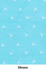Designer turquoise blue linen cotton sarees
