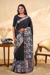 Dola Silk Black saree