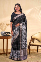 Dola Silk Black saree