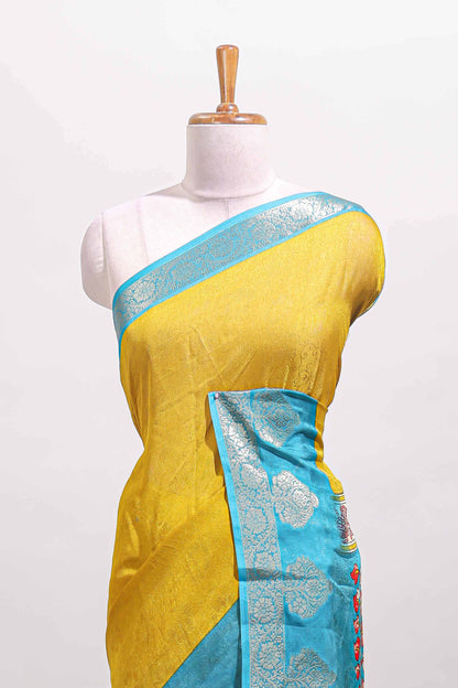 Dual tone zari edge