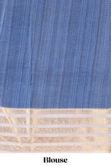 Easy festive Blue saree
