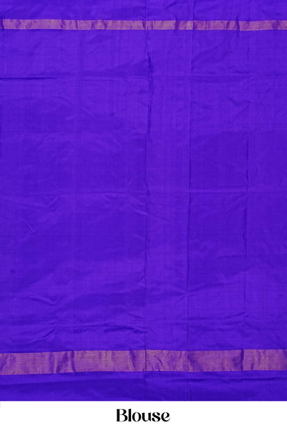  Elegant aqua ikkat saree