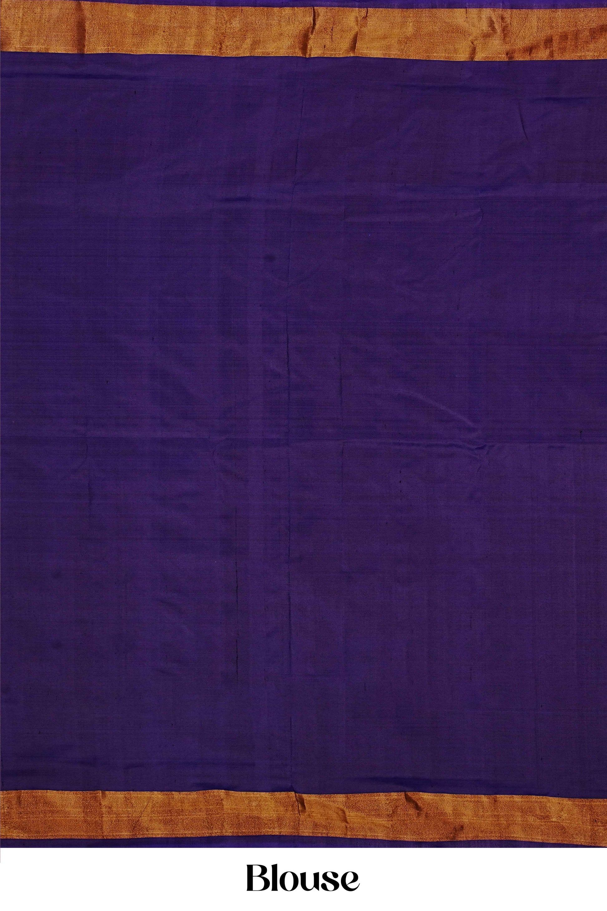 Elegant blue handloom ikkat