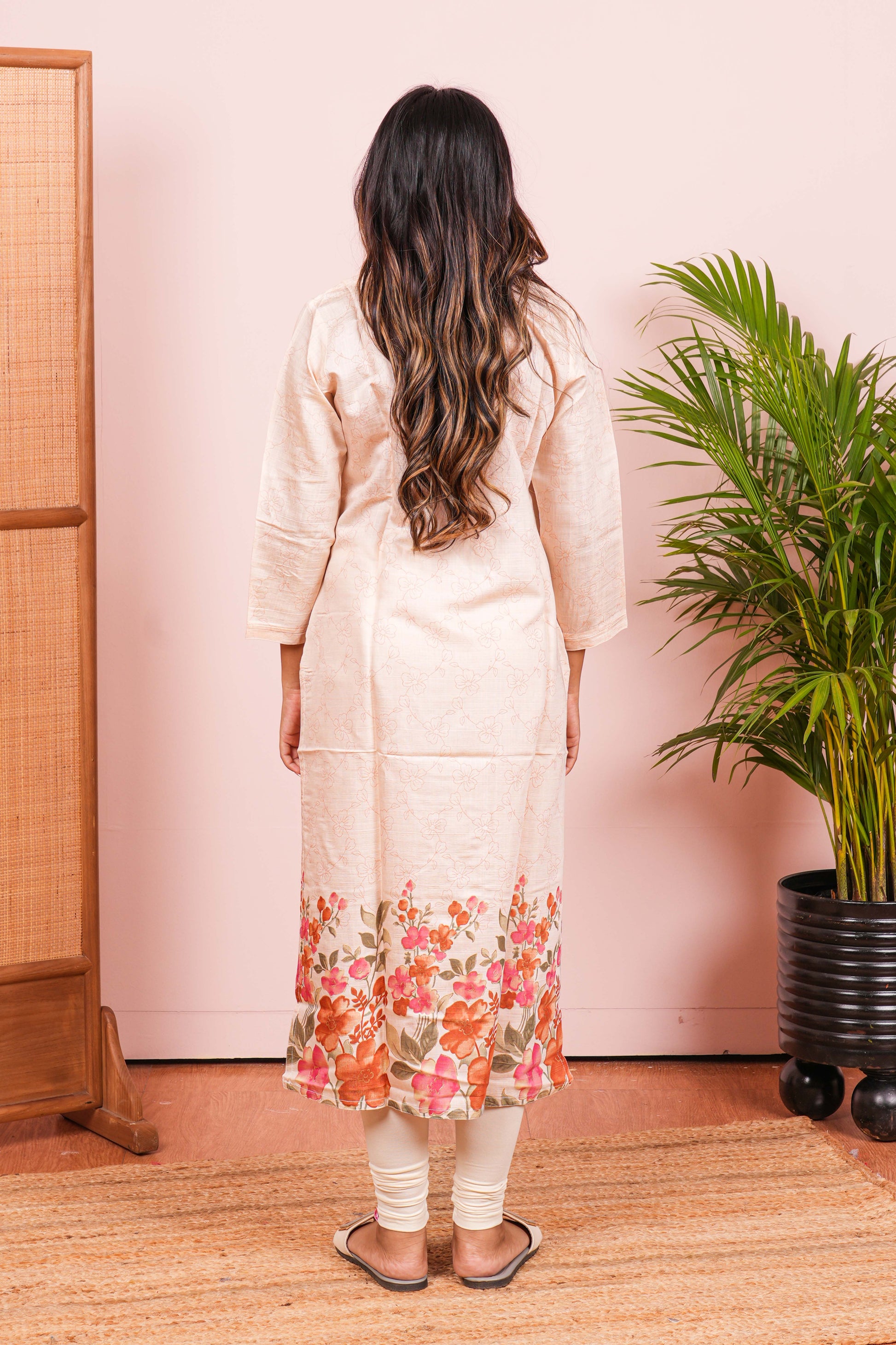 Elegant lavender festive wear