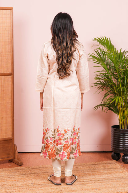 Elegant lavender festive wear