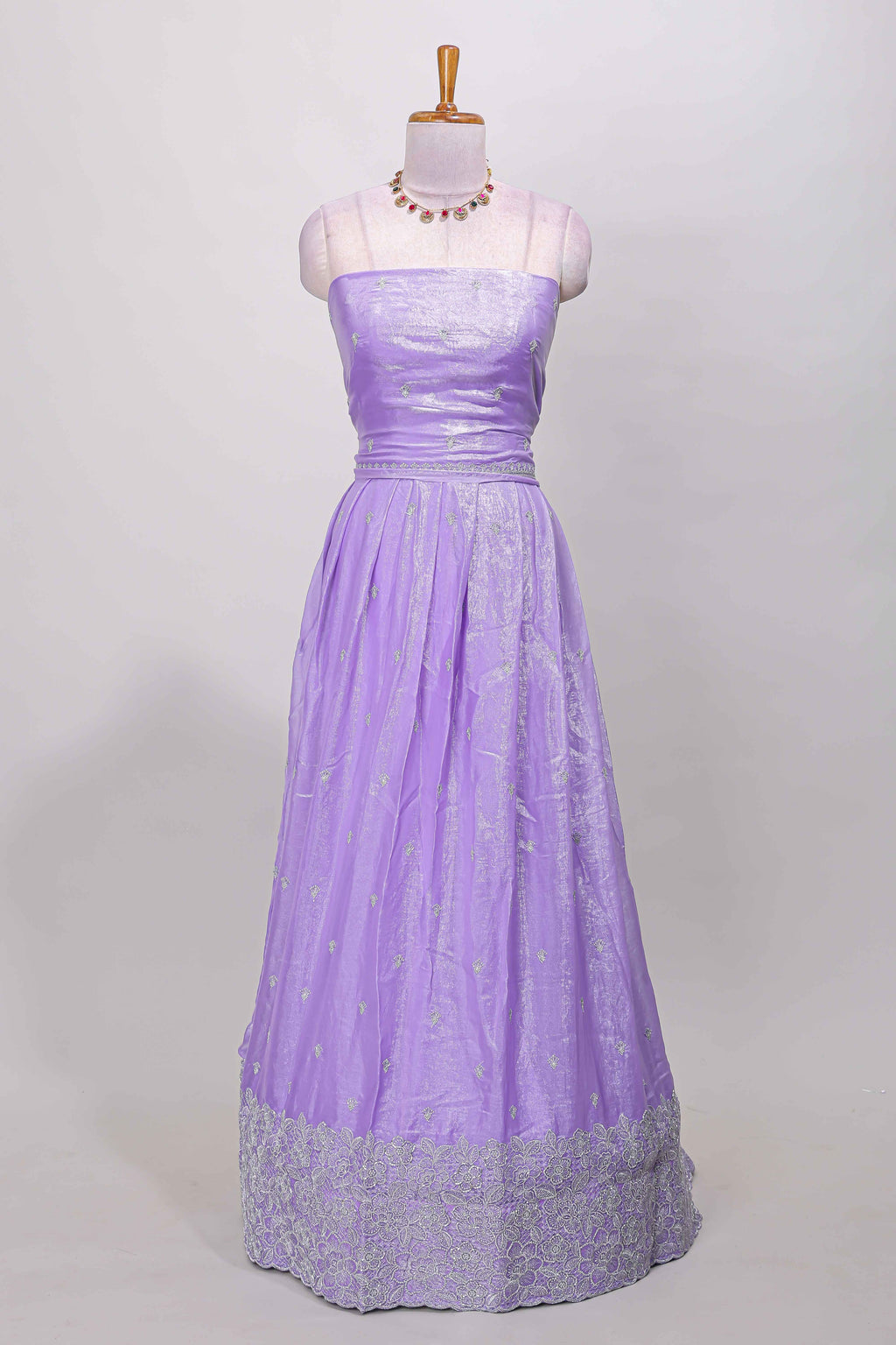 Elegant pastel lehenga outfit