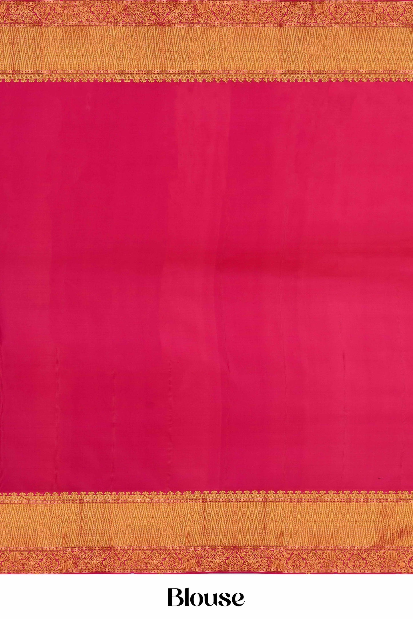 Elegant pink wedding pattu silk saree