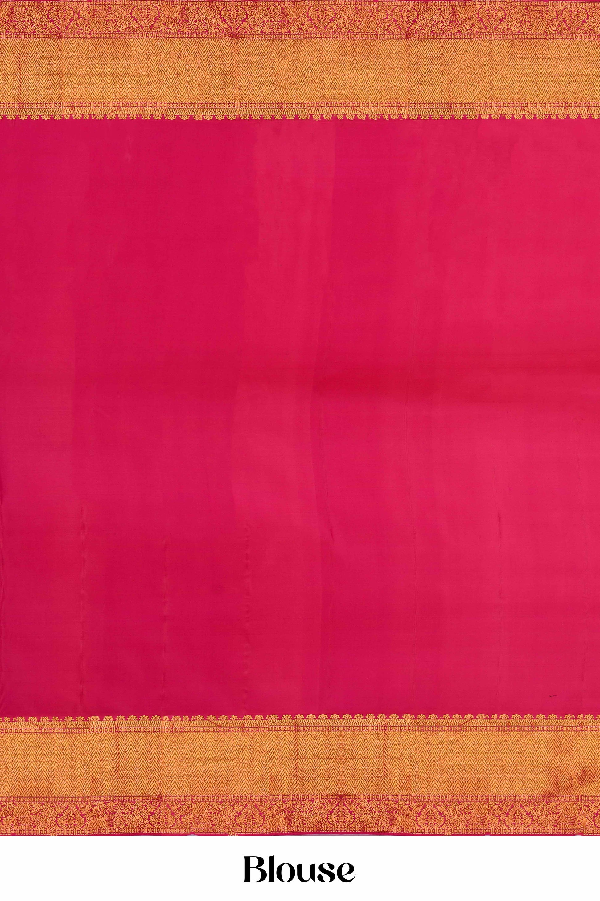 Elegant pink wedding pattu silk saree
