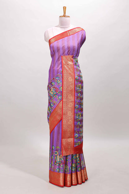 Elephant floral stripe design