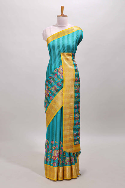 Elephant motif stripe pattern