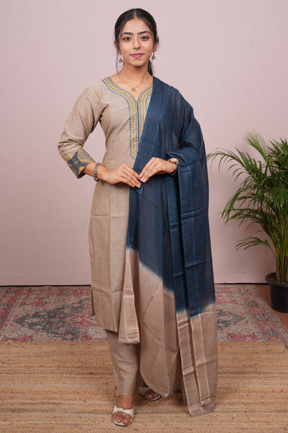Ethnic embroidered salwar suit set