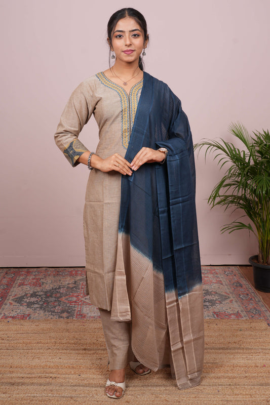 Ethnic embroidered salwar suit set