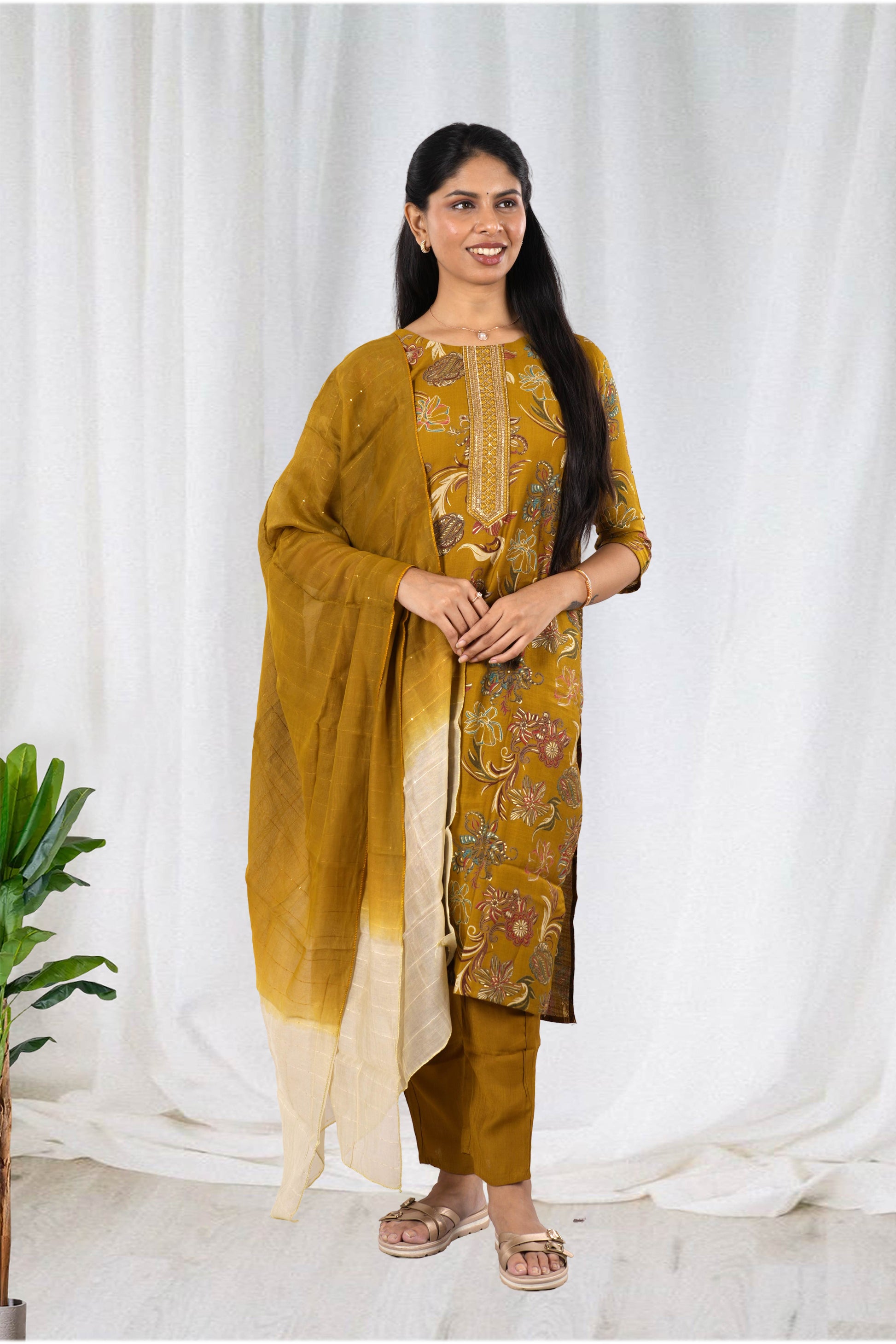 Ethnic festive salwar suit set