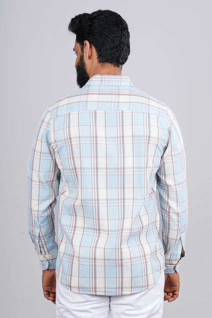 Everyday check pattern shirt