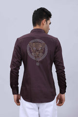 Everyday satin fashion shirt