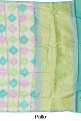 Everyday wear tussar silk saree