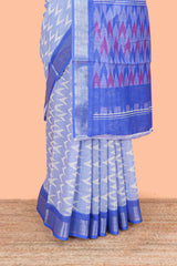 Festive linen cotton drape